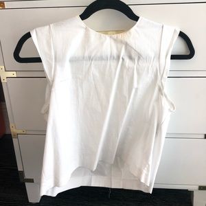 Zara white blouse